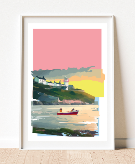 Roche's Point Lighthouse Print